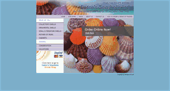 Desktop Screenshot of eatonsseashells.co.uk